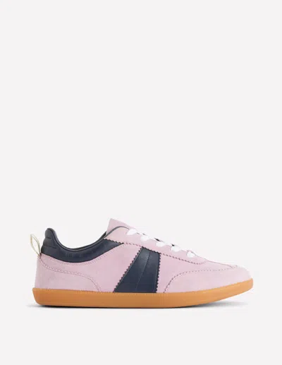 Boden Erin Retro Tennis Trainers-vintage Mauve/navy Female