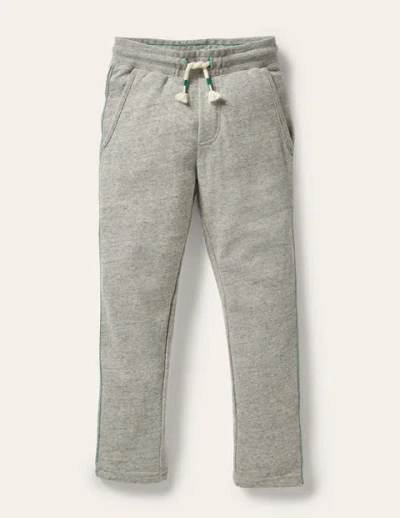 Boden Kids' Essential Joggers Mid Grey Boys  In Burgundy