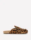 Boden Etta Ghillie Mule Clogs Classic Leopard  In Multi