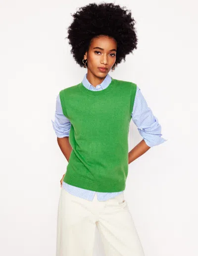 Boden Eva Cashmere Vestparadise Green Women  In Paradise Green