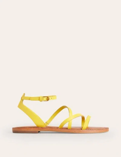 Boden Everyday Flat Sandals Mimosa Yellow Women
