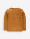 Boden Langärmliges T-shirt Für Den Alltag-toffeebraun In Brown