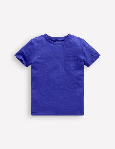 Boden Kids' T-shirt Für Den Alltag-leuchtendes Blau In Blue