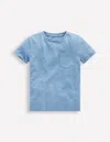 Boden Everyday Short Sleeve T-shirt Glacier Blue Boys  In Blue