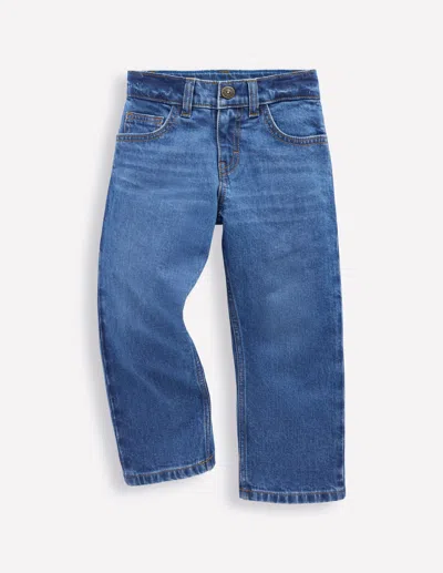 BODEN EVERYDAY STRAIGHT JEANS-MID WASH MALE BODEN