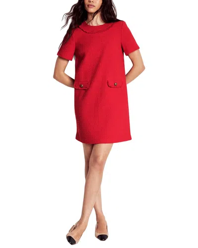 Boden Evita Shift Dress In Red