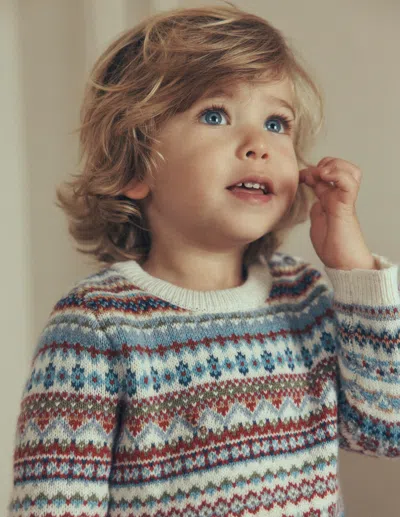 Boden Babies' Fair-isle-pullover- Sanftes Fair In Bunt | Grösse 68 In Black
