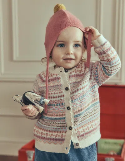 Boden Babies' Fair-isle-strickjacke- Sanftes Fair In Bunt | Grösse 68 In Multi