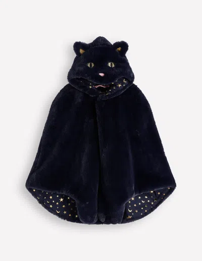 Boden Kids' Fancy Dress Cape French Navy Unisex  In Black