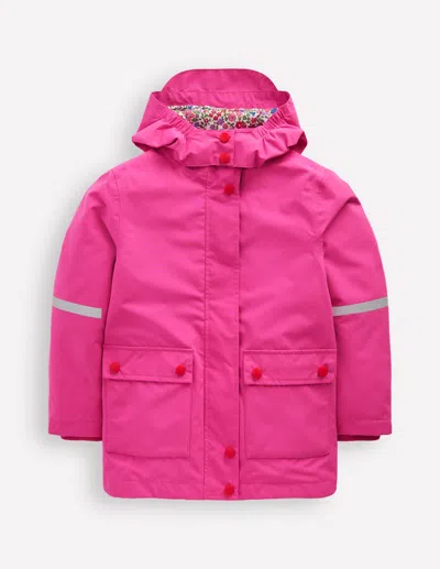 Boden Kids' Fischerjacke-himbeerrosa In Pink
