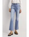 BODEN BODEN FITTED CROPPED FLARE JEAN