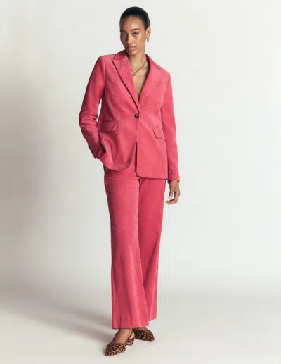 Boden Fitzrovia Cord-säulenhose In Rot | Grösse 32 In Pink