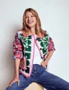 Boden Fitzrovia Embroidered Jacket Multi Applique Women  In Multi