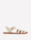 Boden Flache Fischersandalen-aristocratic Blue In Neutral