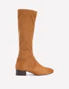 Boden Flat Stretch Boots Acorn  In Brown