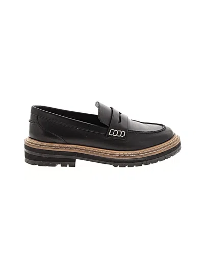 Pre-owned Boden Flats In Black