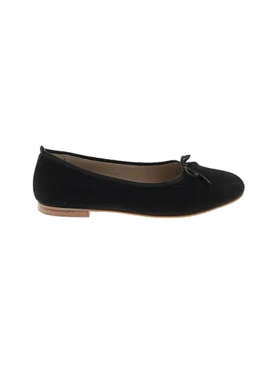 Pre-owned Boden Flats In Black