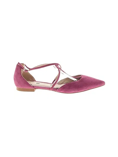 Pre-owned Boden Flats In Purple