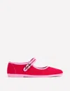 Boden Flexi Mary Jane-post Box Red/ Soft Pink Female  In Red
