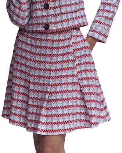 Boden Flippy Textured Skirt In Pink