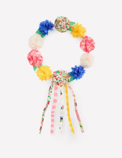 Boden Kids' Flower Crown May Day Girls  In Multi
