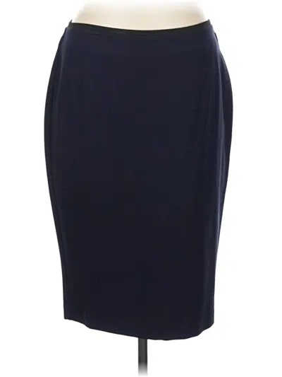 Pre-owned Boden Formal Skirt In Blue