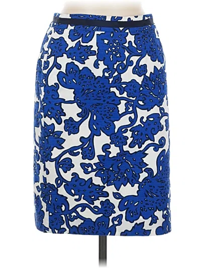 Pre-owned Boden Formal Skirt In Blue