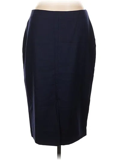 Pre-owned Boden Formal Skirt In Blue