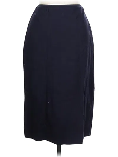Pre-owned Boden Formal Skirt In Blue