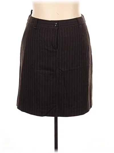 Pre-owned Boden Formal Skirt In Brown