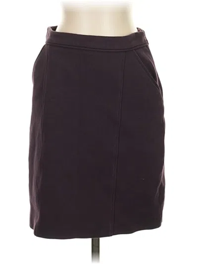 Pre-owned Boden Formal Skirt In Burgundy