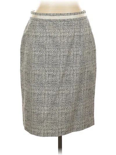 Pre-owned Boden Formal Skirt In Gray