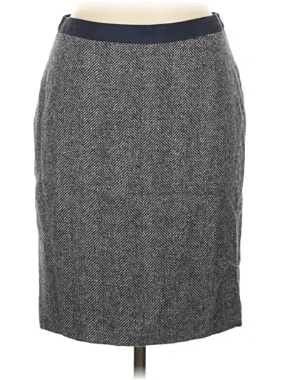Pre-owned Boden Formal Skirt In Gray