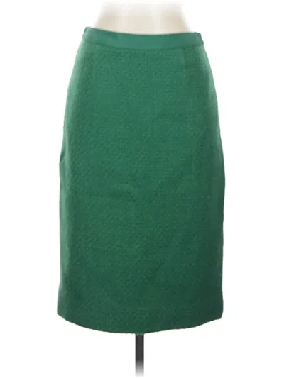 Pre-owned Boden Formal Skirt In Green