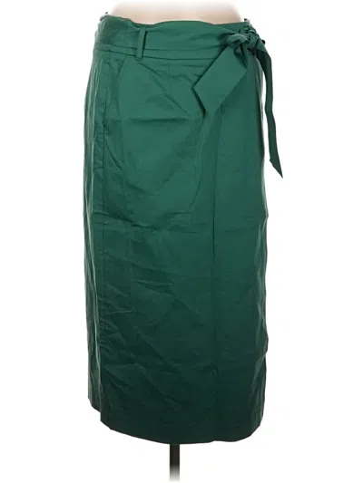 Pre-owned Boden Formal Skirt In Green