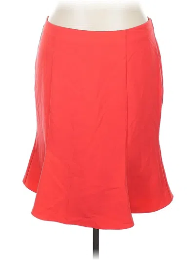 Pre-owned Boden Formal Skirt In Red