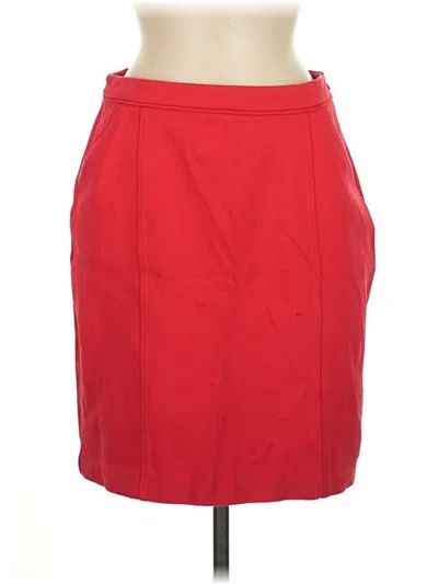 Pre-owned Boden Formal Skirt In Red