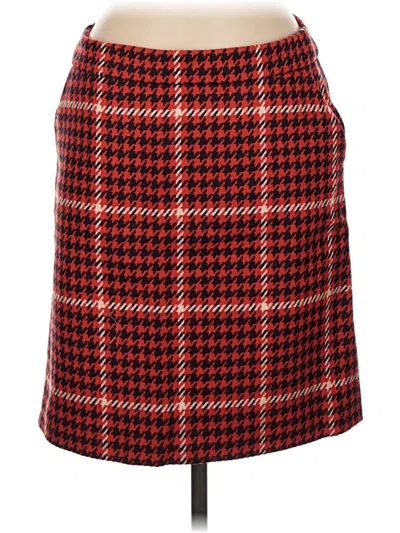 Pre-owned Boden Formal Skirt In Red