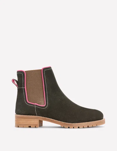 Boden Freya Chelsea-stiefel-dunkles Moosgrün In Green