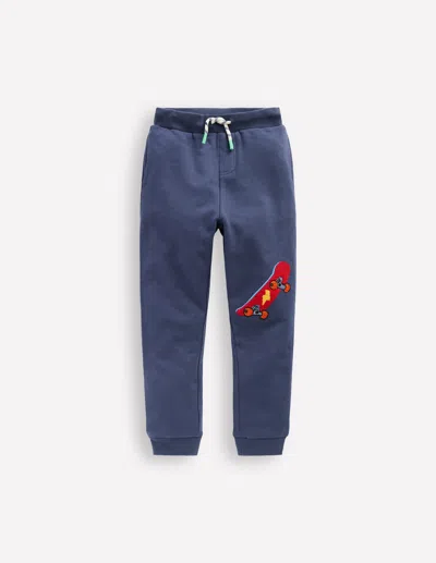 Boden Kids' Fun Joggers Skateboards  In Blue