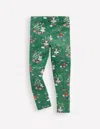 Boden Fun Leggings Jewel Green Christmas  In Green