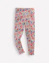Boden Lustige Leggings-rosarot Blumenbeet In Multi
