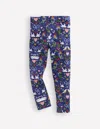Boden Fun Leggings Starboard Blue Lovebirds  In Blue