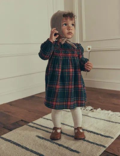 Boden Babies' Gesmoktes Kleid Für Besondere Anlässe In Grün | Grösse 68 In Green