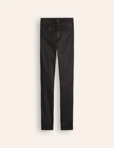 Boden Girlfriend Jeans Black Coated Women