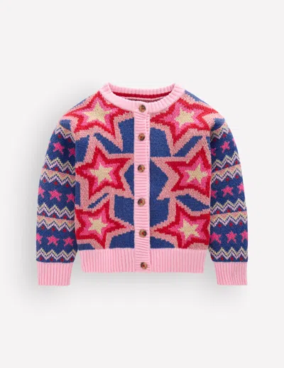 Boden Kids' Girls Fun Cardigan | Size 2-3 Years In Multi
