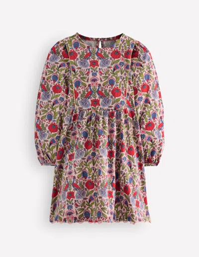 Boden Kids' Girls Mabel Twirly Sparkle Dress | Size 2-3 Years In Multi