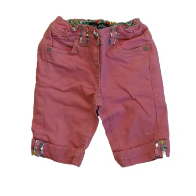 Pre-owned Boden Kids' Girls Pink Shorts In Purple