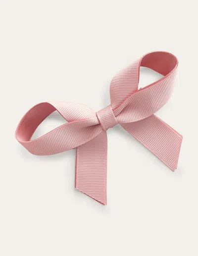 Boden Kids' Grosgrain Hair Bowboto Pink Girls
