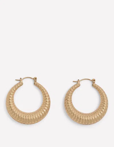 Boden Grosse Creolen In Gold